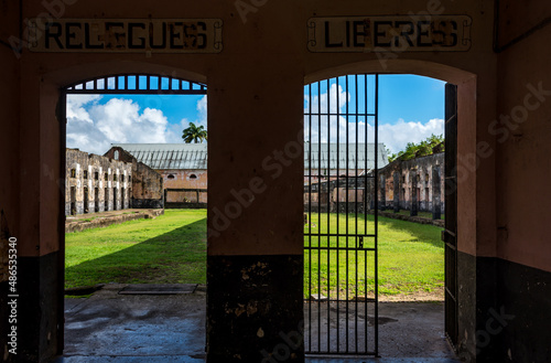 Centre de la Relégation à Saint-Laurent du Maroni,bagne  de Cayenne en Guyane photo