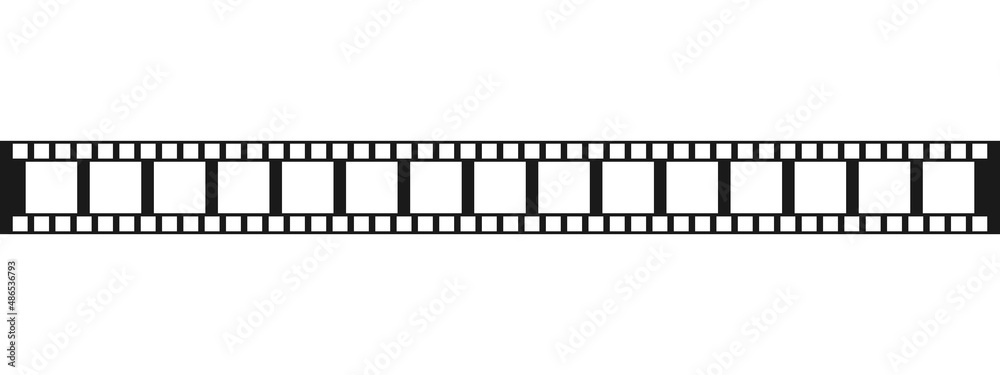 Plain strip simple line icon