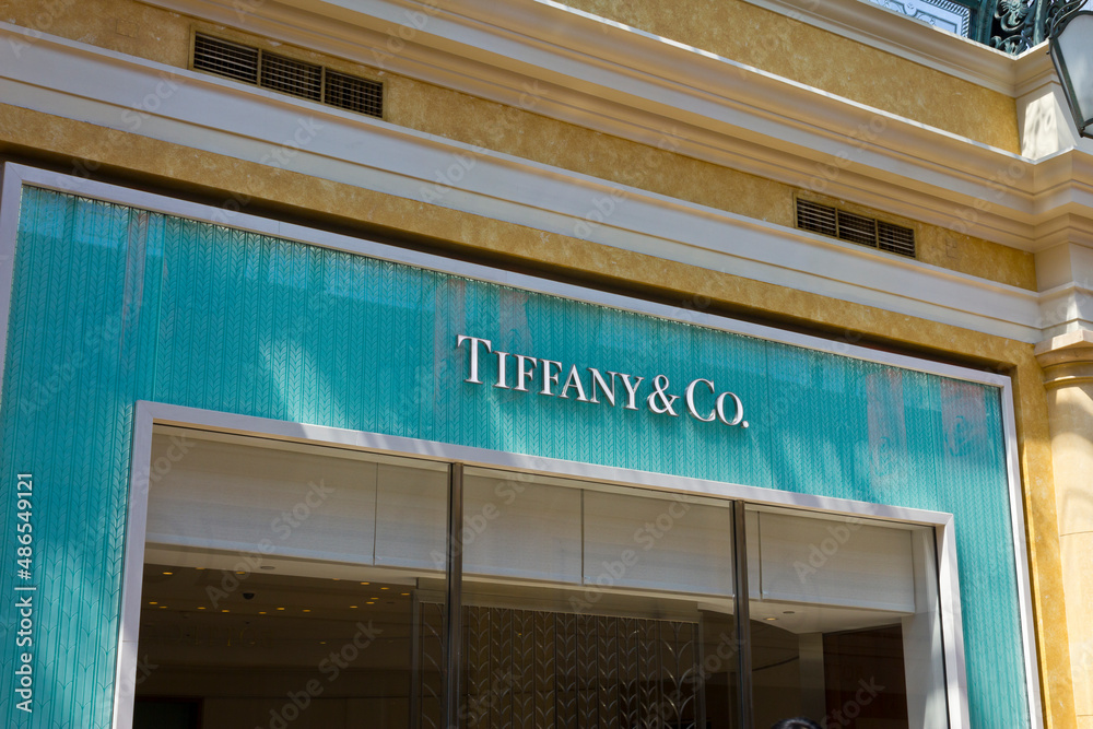 Tiffany & Co. Retail Mall Location. Tiffany's is a Luxury Jewelry and Specialty Retailer