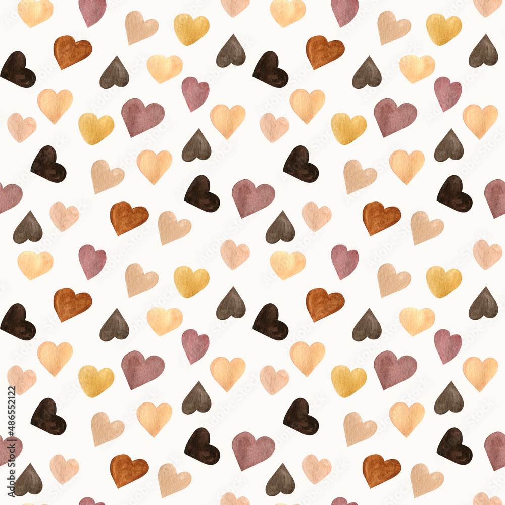 seamless background with hearts seamless background with hearts
