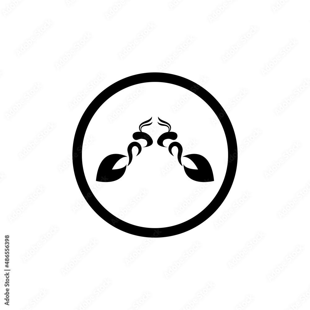 Ant vector illustration design and icon Ant vector illustration design and icon