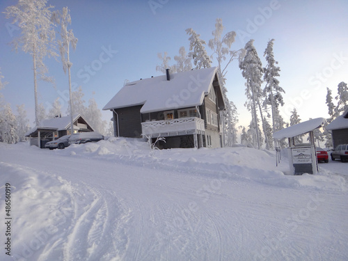house in snow © андрей сидоров