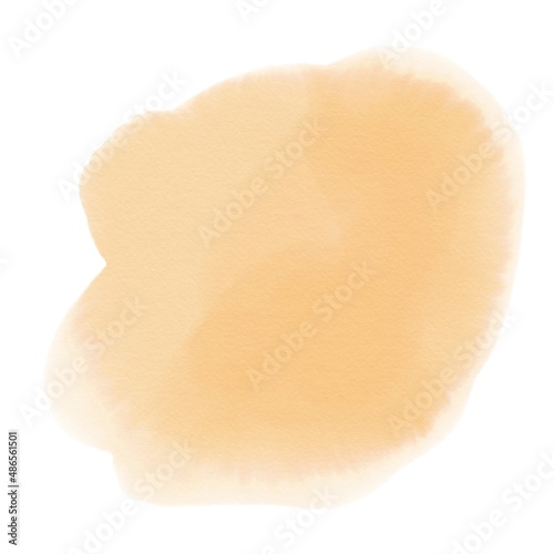 Abstract watercolor spot on a white background