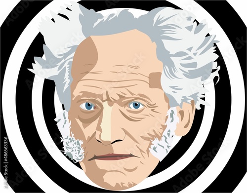 Arthur Schopenhauer- A great philosopher and thinker of human life... a thinker with original and influential ideas. photo