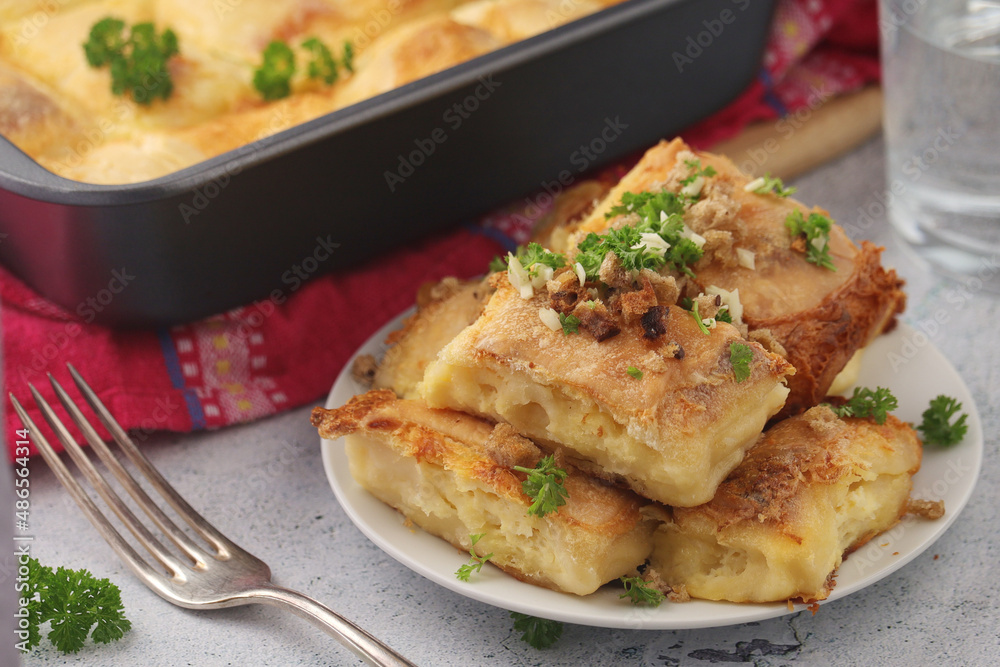 Zagorskie strukli, a national Croatian dish