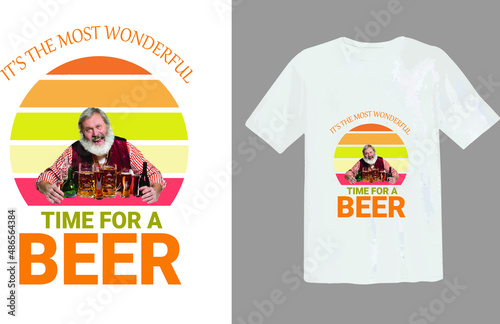 Beer Disappear T-Shirt Design victor file 