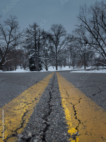 road in winter