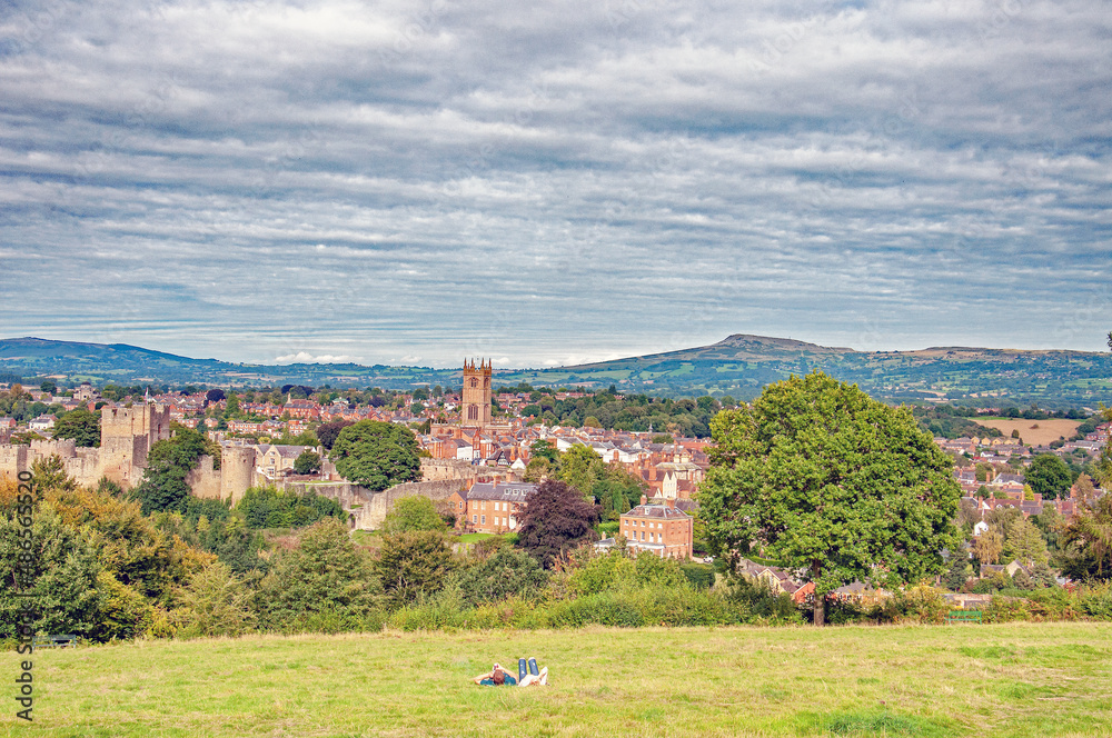 Ludlow in Shropshire.