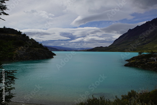 lake and mountains  Perito Moreno