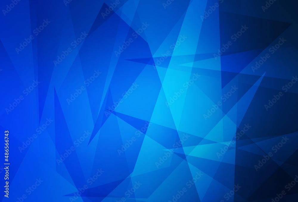 Dark BLUE vector backdrop with lines, triangles. Dark BLUE vector backdrop with lines, triangles.