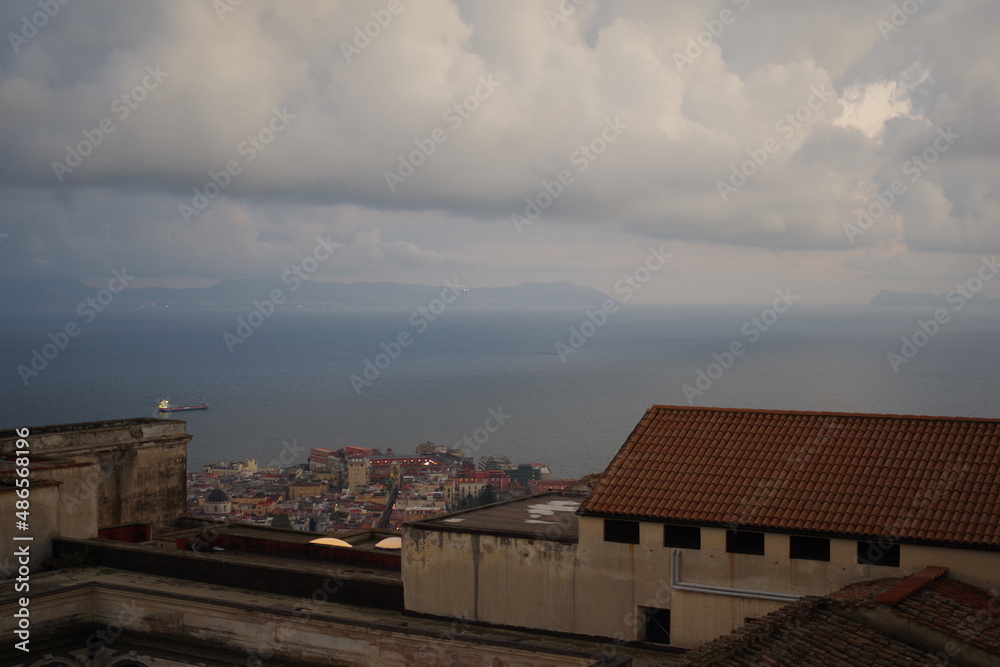 Ville de Naples vue des hauteurs Ville de Naples vue des hauteurs