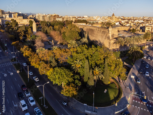 Es Baluard Museu d Art Contemporani, - Renaissance bastion of Sant Pere,16th century -,palma, Mallorca, Balearic Islands, Spain photo