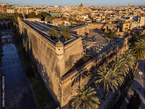 Es Baluard Museu d Art Contemporani, - Renaissance bastion of Sant Pere,16th century -,palma, Mallorca, Balearic Islands, Spain photo