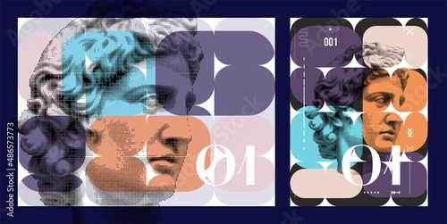 Art poster. Abstract picture. Trendy painting for the interior. Vector illustration. Modern background for cover, banner, postcard.