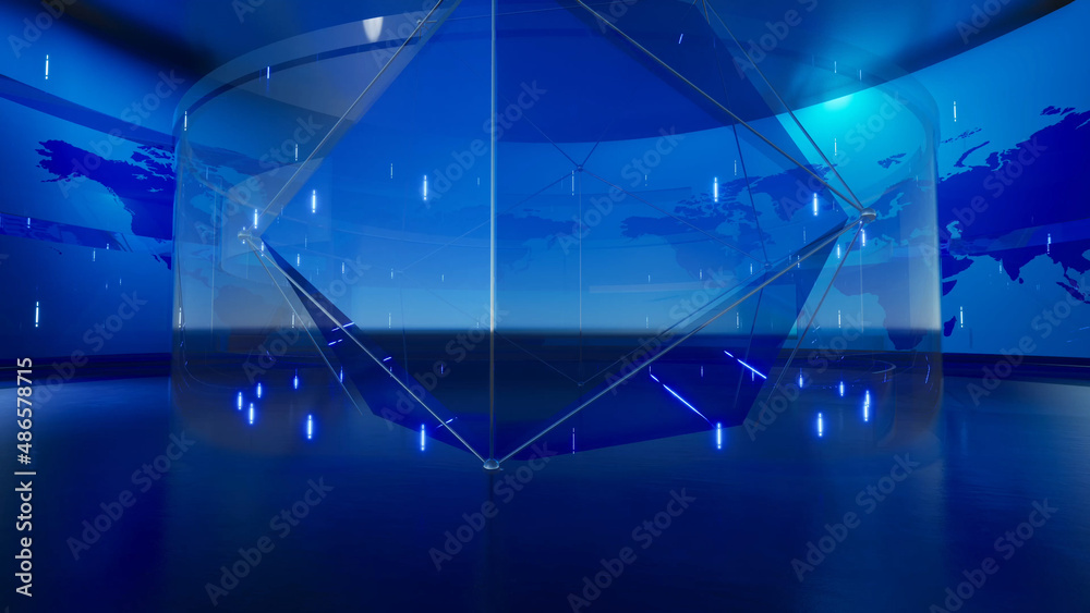 Naklejka premium World Map Background. 3d rendering