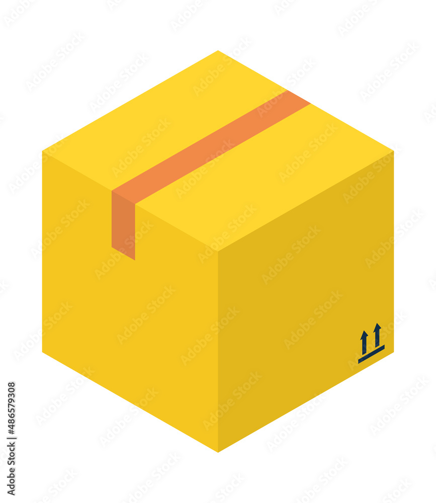 isometric box icon isometric box icon