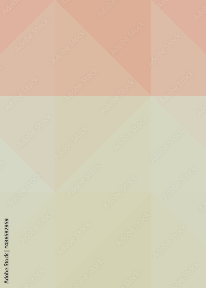 Obraz premium Abstract color Low-Polygones Generative Art background illustration