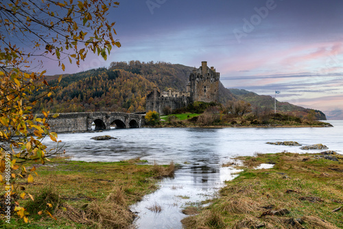 Eilean Donan Castle in Dornie in the Scottish Highlands, Scotland © Cinematographer