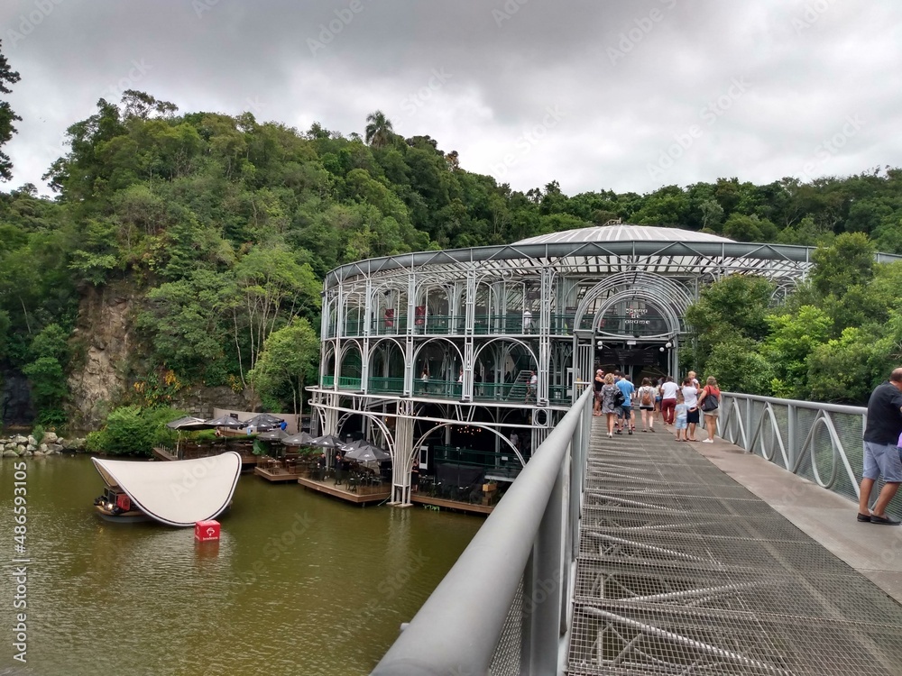 Fototapeta premium bridge over the river