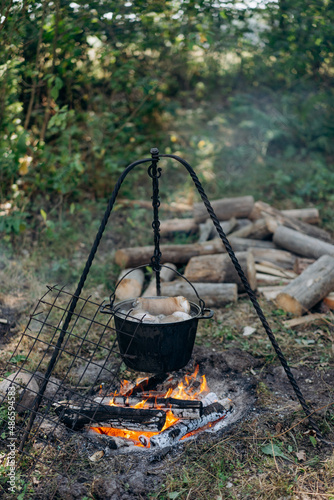 Bowler in the bonfire