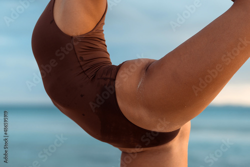 Dancer's flexible body