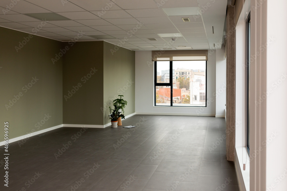 Empty office view Empty office view