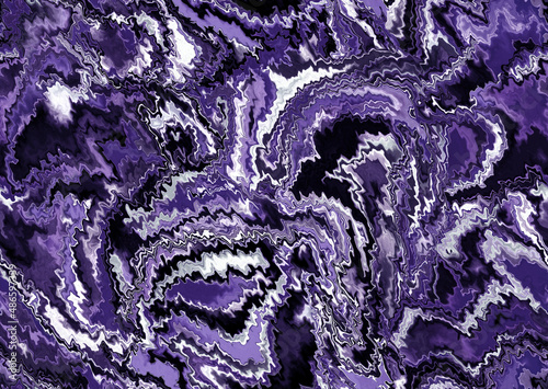 Seamless violet tie dye pattern design, technicolour tribe, trends photo