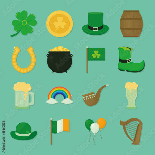 saint patricks day set design