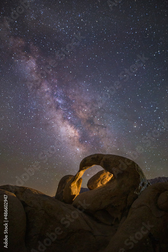 Milky Way Above Mobius Arch