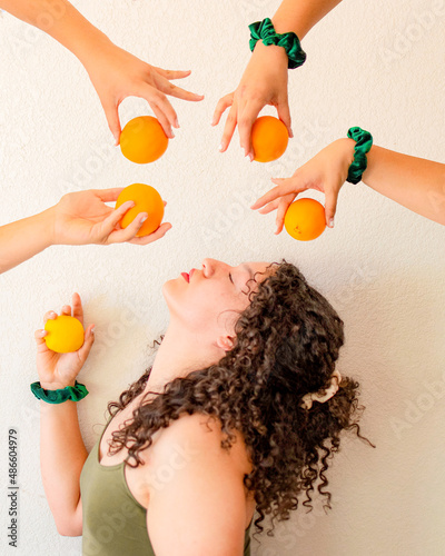 Orange Girl photo