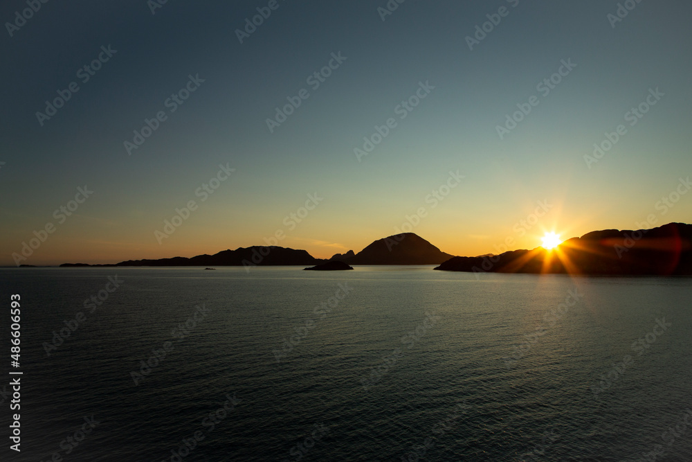 Rugged mountains in Greenland. Rugged mountains in Greenland.