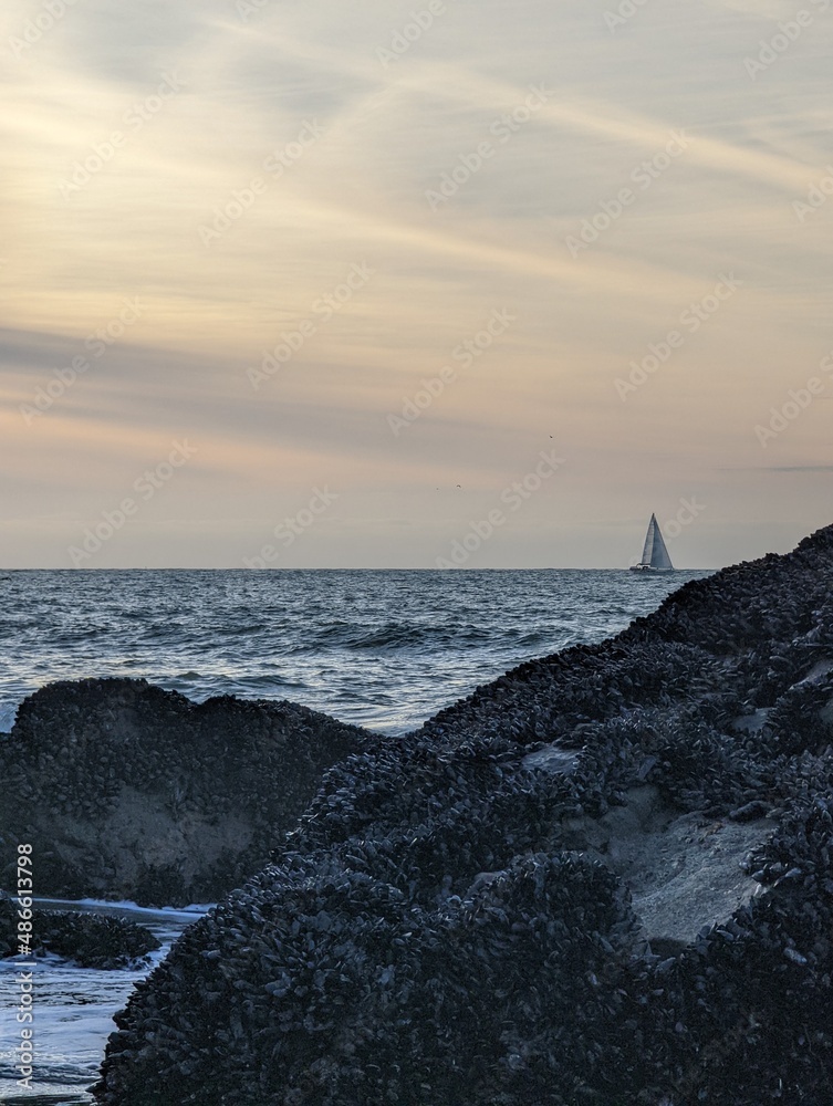 Obraz premium sunset over the sea