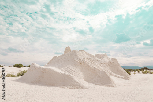 mountain sand dunes  photo