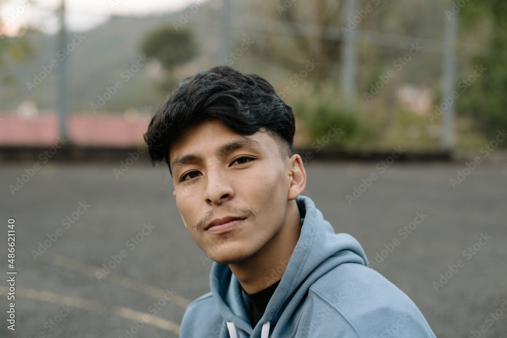 A young south asian man