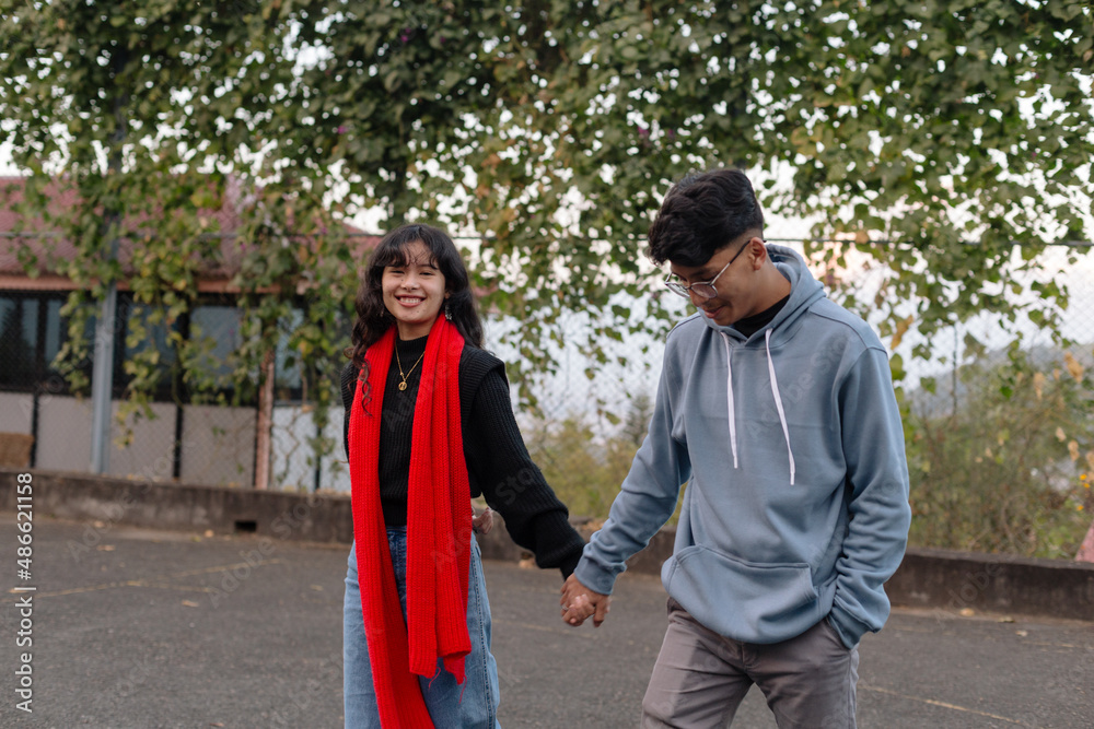 Young south asian couple Young south asian couple