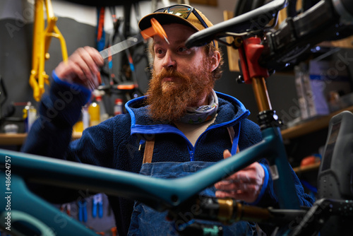 Tuning the mountain bike suspension