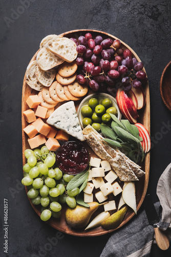 Fall Themed Vegetarian Charcuterie Board