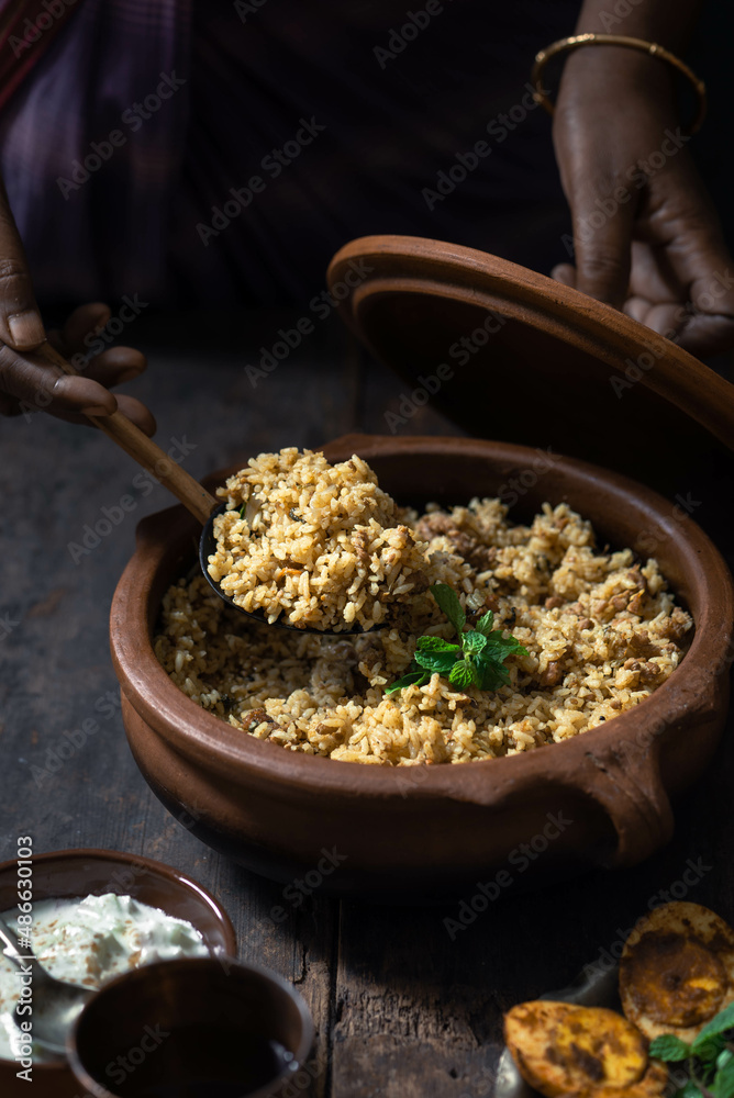 Minced Lamb Biryani Stock Photo | Adobe Stock