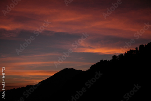 Morning View form Himalaya Darshan at Nainital