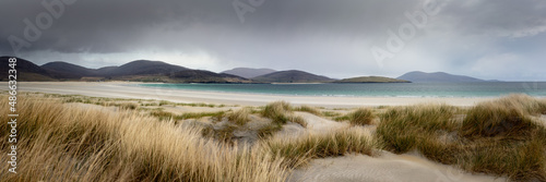 Luskentyre beach dunes isle of harris and lews outer hebrides photo