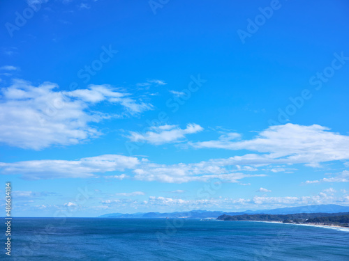 鳥取県 魚見台からの風景