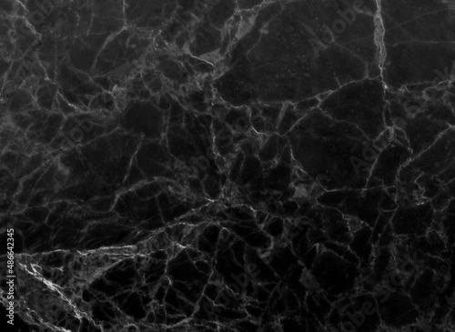 black marble texture pattern or abstract black background