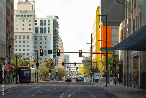Downtown Phoenix Arizona Cityscape  photo