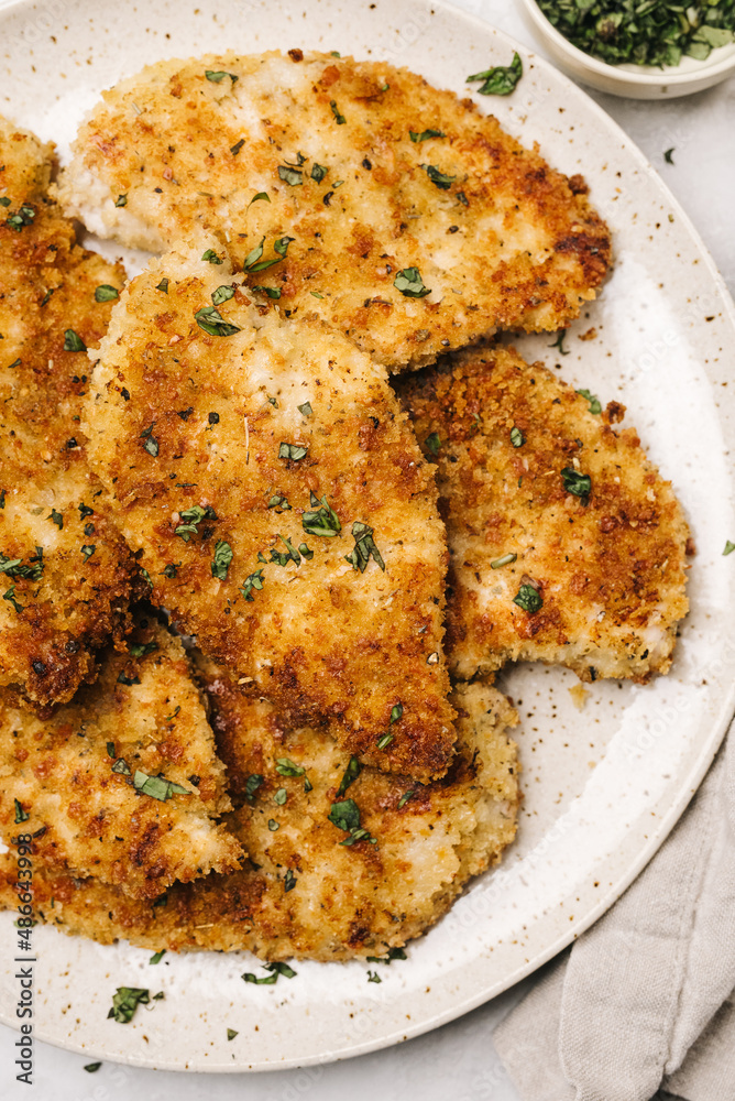 Parmesan chicken platter Parmesan chicken platter