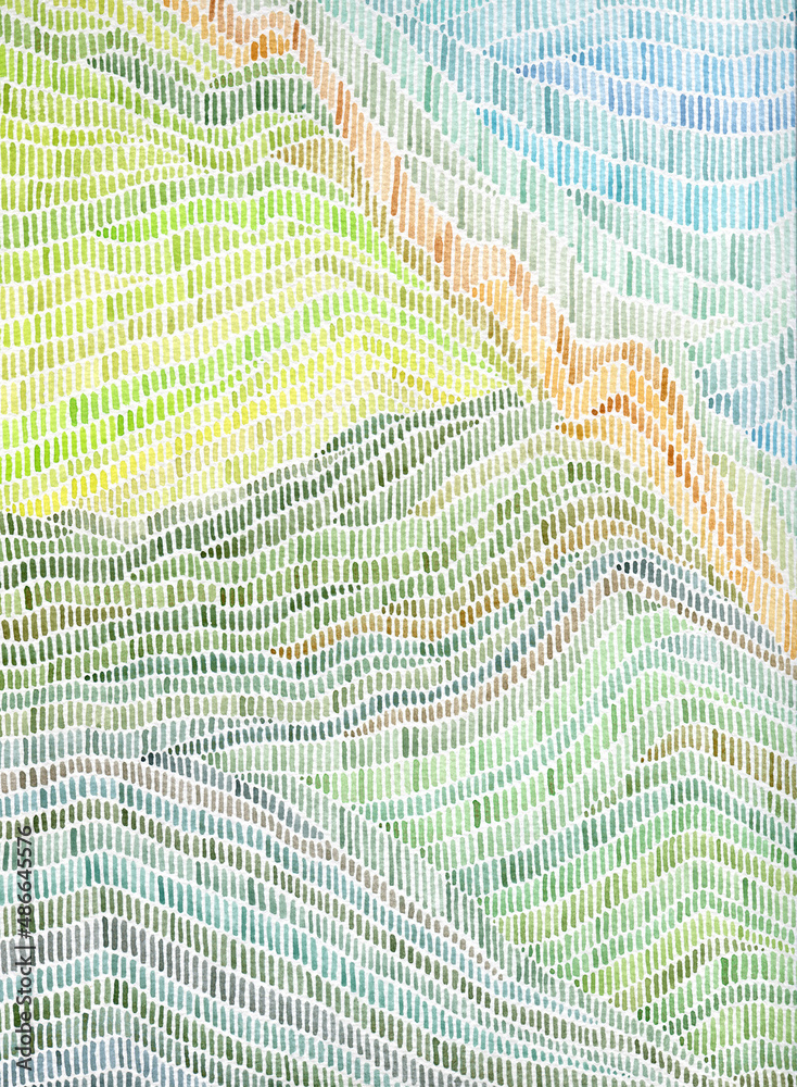 Abstract watercolor landscape Abstract watercolor landscape