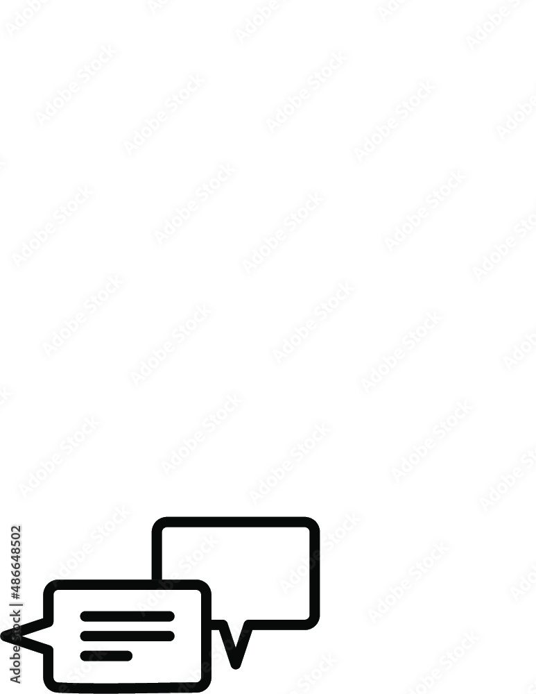 chat 48 Line Icon chat 48 Line Icon