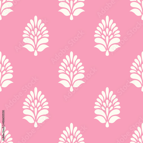 Seamless Asian ornamental pattern design