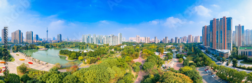 City environment of Xintiandi TV Tower, Changzhou, Jiangsu, China