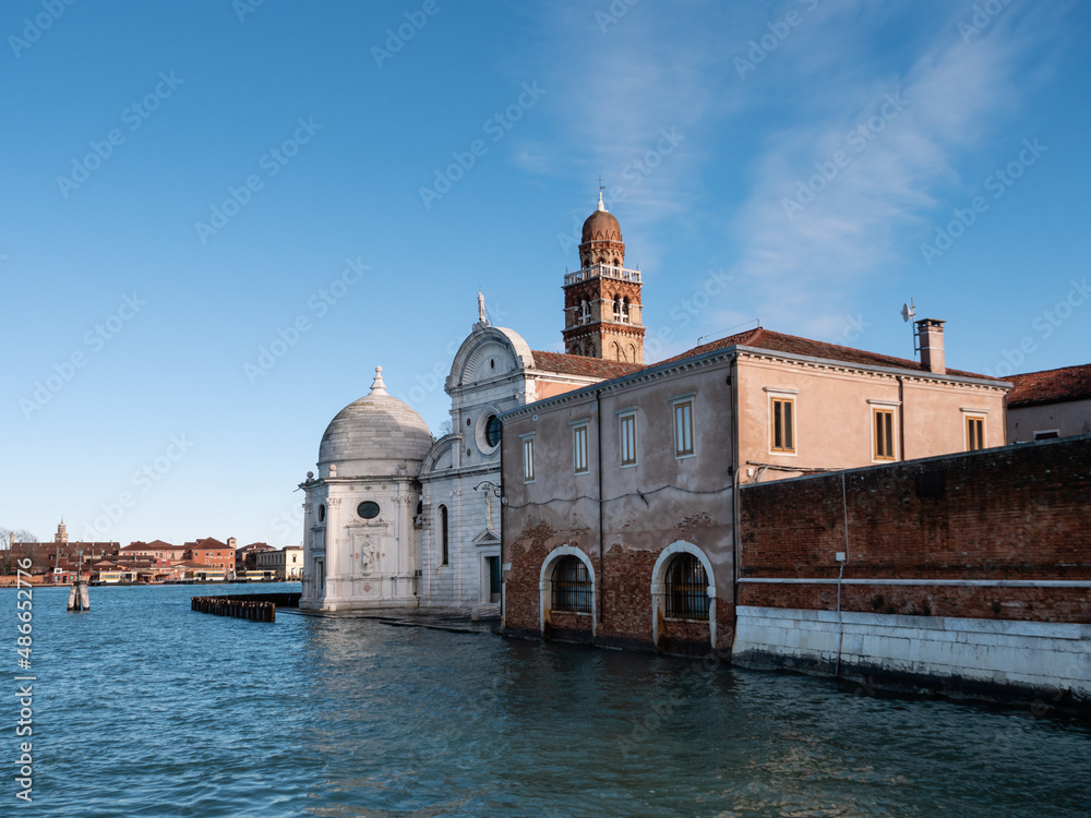 Chiesa San Michele in Isola Church of the Island Cemetery in Venice, Italy