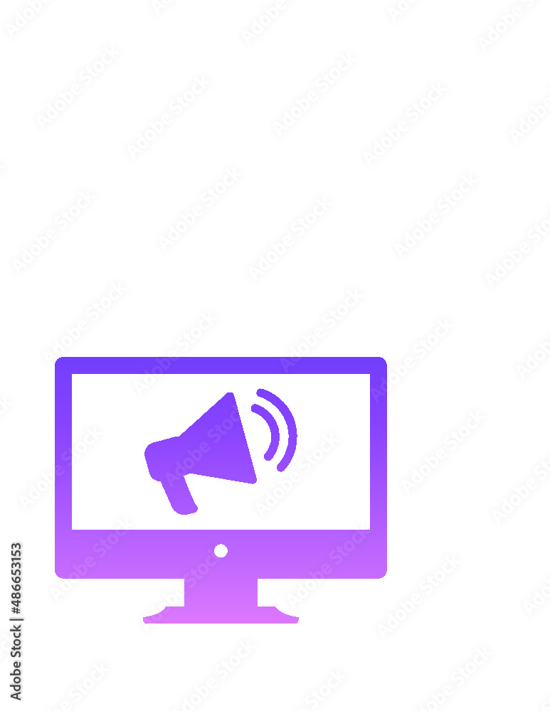 Digital Marketing II Glyph Gradient Digital Marketing II Glyph Gradient